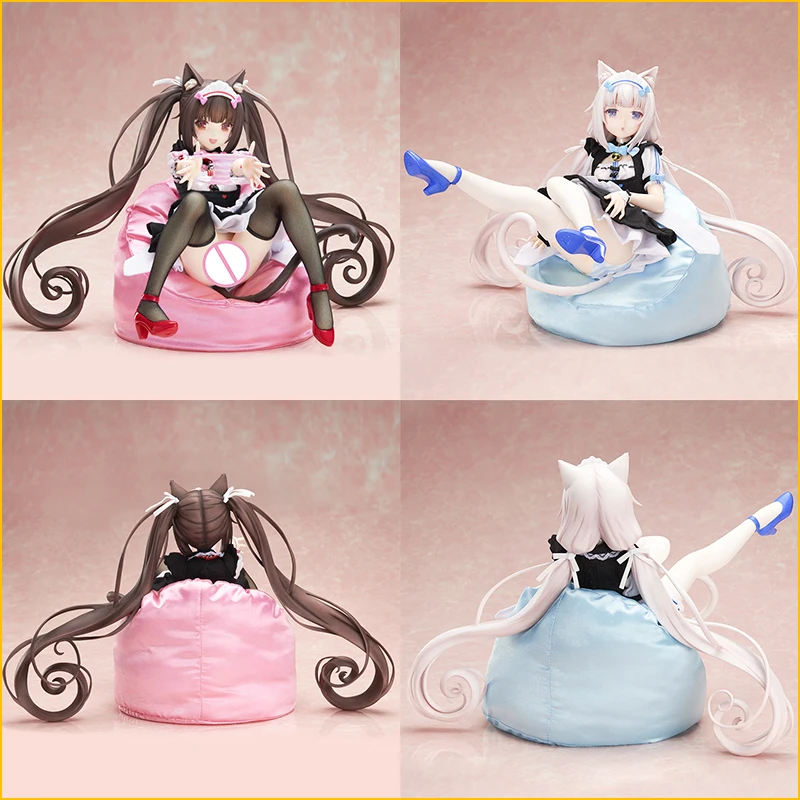 

Nekopara Chocola Коллекционная игрушечная кукла из ПВХ, аниме-фигурка, Игрушечная модель, куклы для взрослых, коллекционный подарок