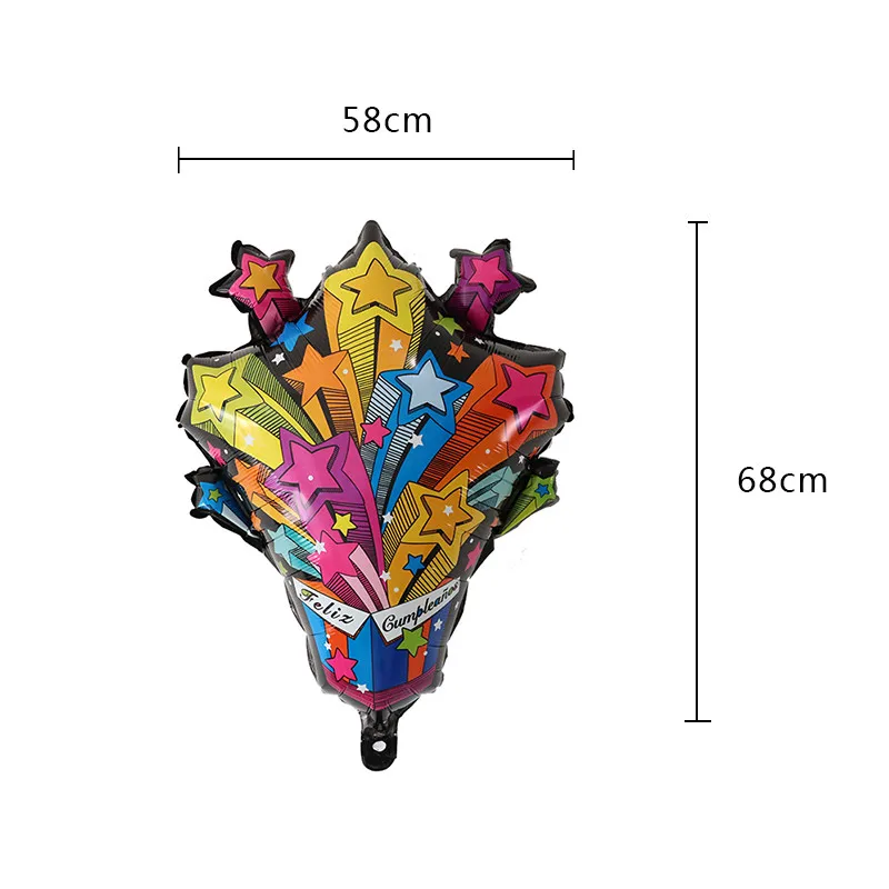 50 шт. 55*95 см испанские гелиевые шары на день рождения | Дом и сад
