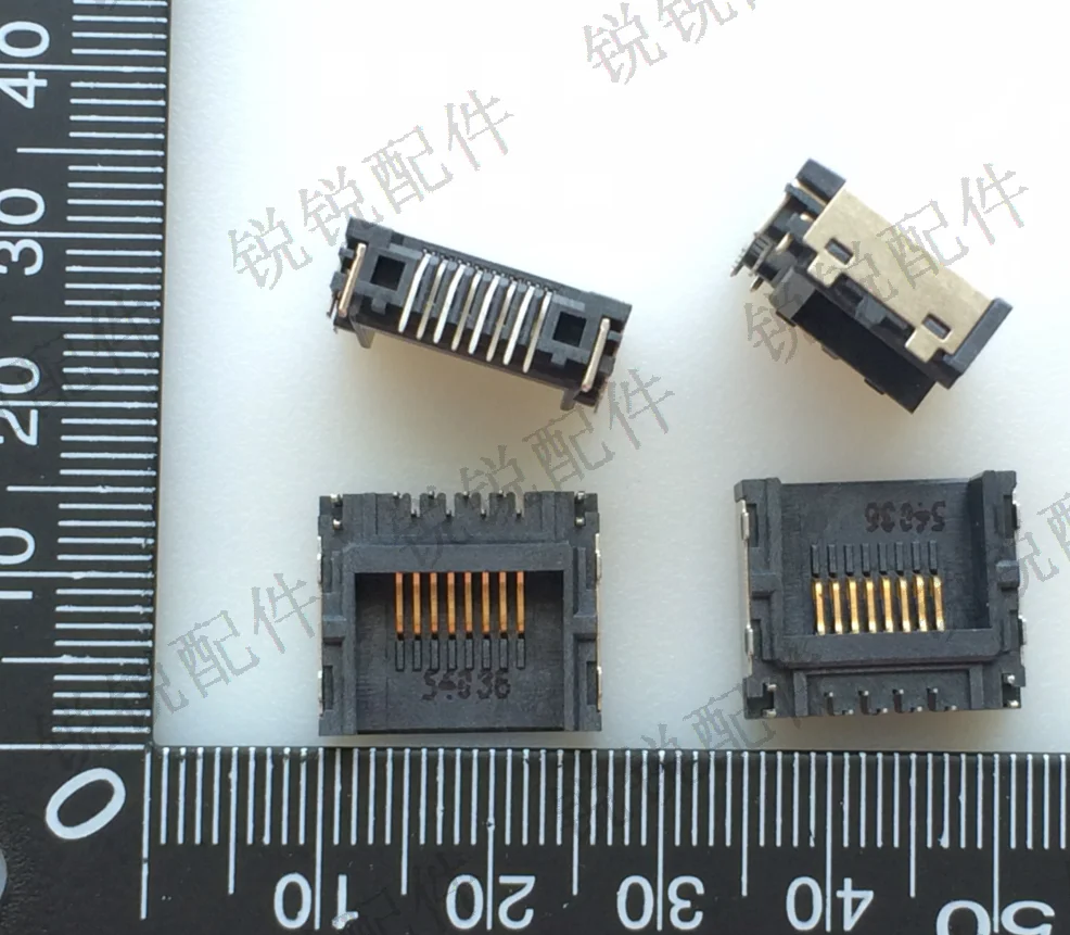 

Полуинтерфейсная карта для ноутбука asus b400a, разъем RJ45, полуразъем со светодиодом