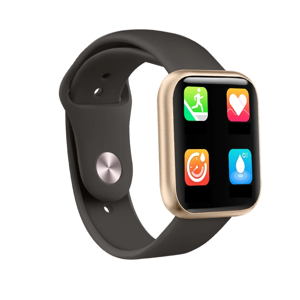 P80 модные часы Smart Watch Для мужчин женщин IP68 Водонепроницаемый полный сенсорный