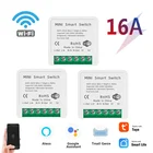 Модуль переключателя с поддержкой Wi-Fi и голосовым управлением, 16 А