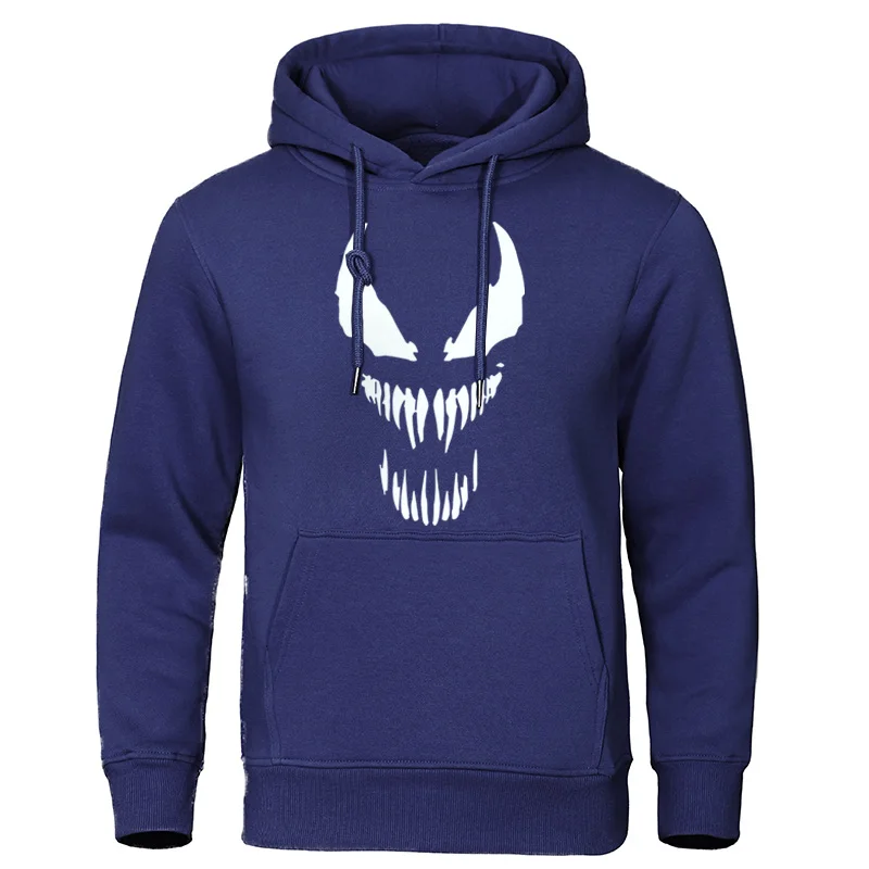 Venom, Мужская толстовка,, Осенние хлопковые пуловеры, крутые, с принтом комиксов, Мужская одежда, аниме, высокое качество, Брендовые мужские толстовки, свитшоты