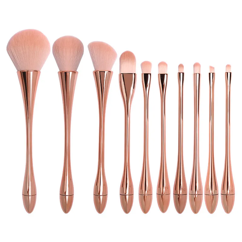 

10pcs Synthetic Hair Makeup Soft Brushes Professional Makeup Brushes Set Powder Foundation Eyeshadow Makeup Brush Cosmetic