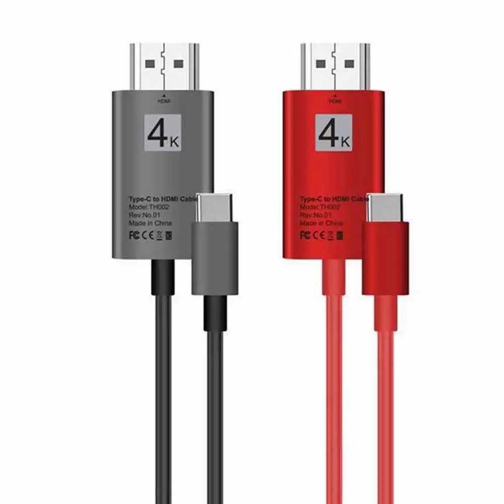 Переходник типа C на HDMI type-C USB3.1 USB-C 4K 2K Кабельный адаптер-переходник для Samsung Galaxy