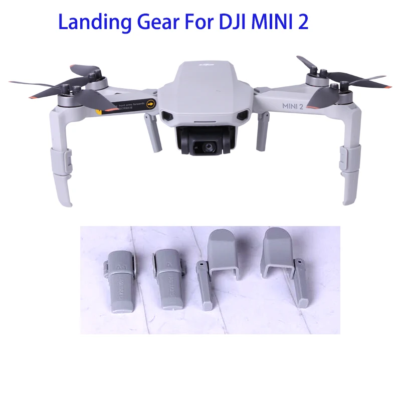 

Mavic Mini 2 Foldable Heightening Landing Gears Feet Bracket Protector Heightening Stand For DJI Mavic Mini 2 Drone Accessories