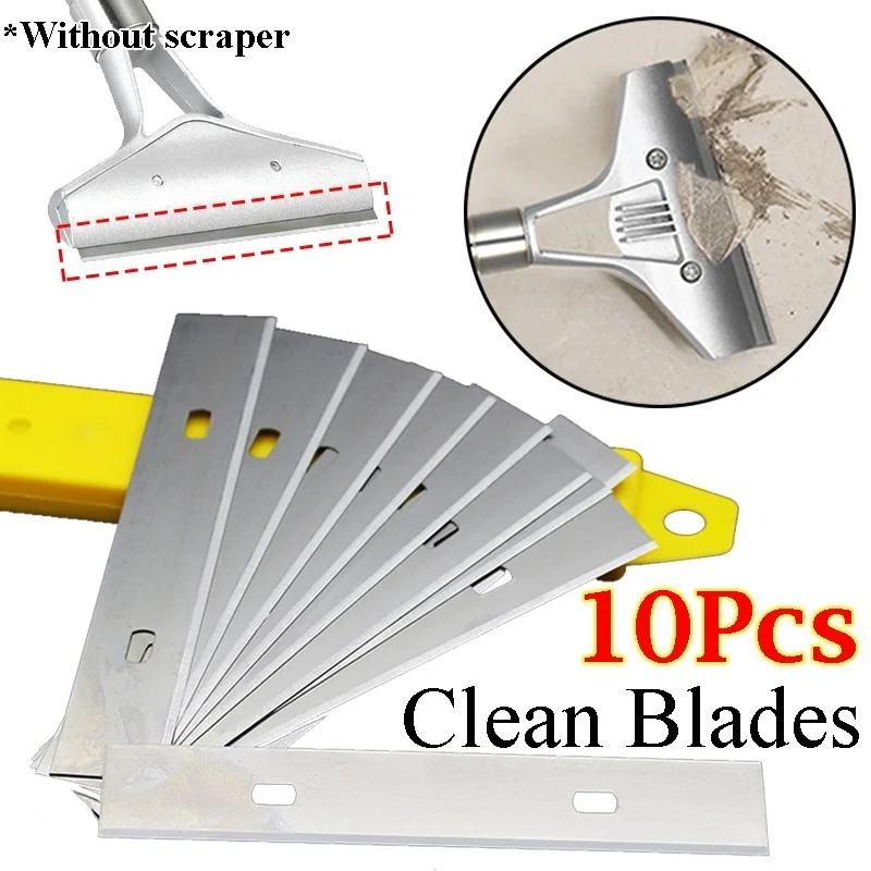 10 шт./корт. Лезвия из нержавеющей стали для рукоятки скребок виниловая пленка