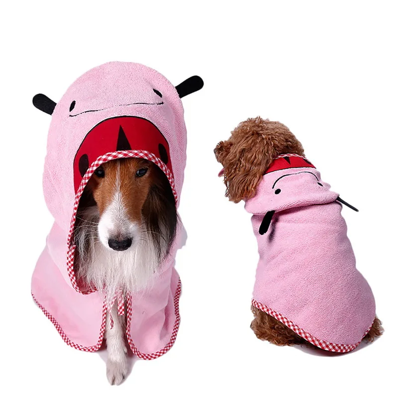 Банный халат для собак банное полотенце сушильное из полиэстера мягкое прочное