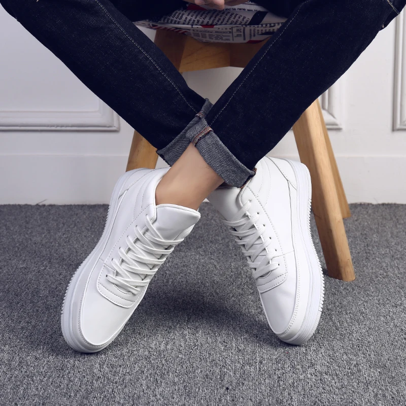 

Mens Casual Shoes Hot Sale Leather Sneakers For Men Breathable Shoes Trainers Lightweight Shoes For Man Zapato Hombre