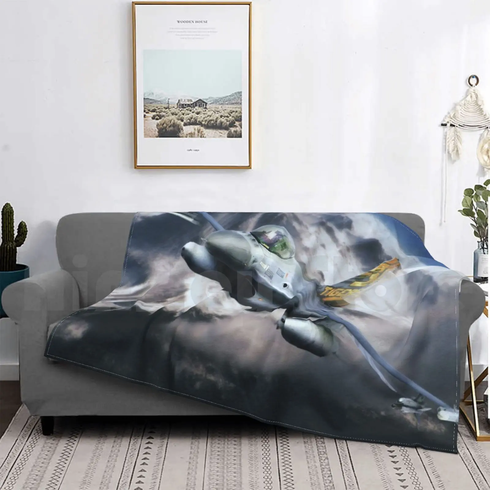 

F16 Falcon одеяло с тигром Fashion Custom F16 Falcon Jet Fighter War Usaf Flight