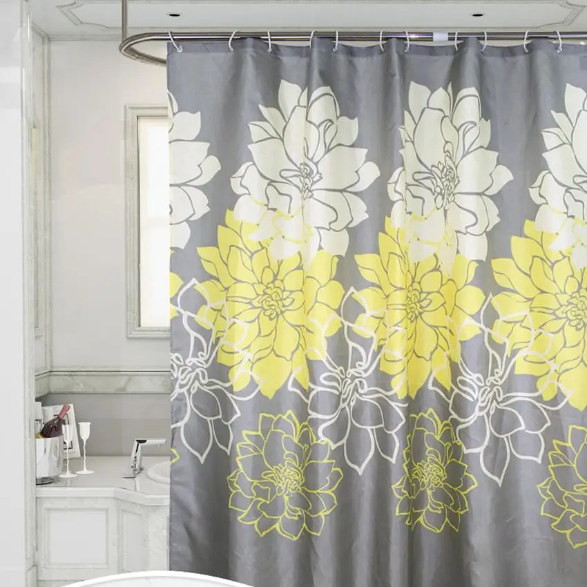 Большие размеры 35 цветок пиона для Шторы s Ванная комната Водонепроницаемый душ