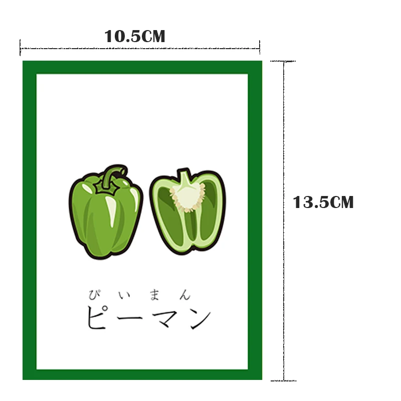 Детские Монтессори Обучающие японские флеш карты для овощей алфавит