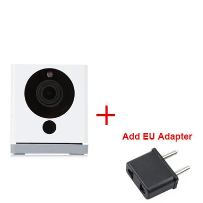 add EU Plug Оригинальная портативная мини видеокамера Xiaomi CCTV Mijia Xiaofang 1S 1080 P, ночное видение, 8-кратный цифровой зум, Wi-Fi приложение, управление для домашней камеры - Цветной: add EU Plug