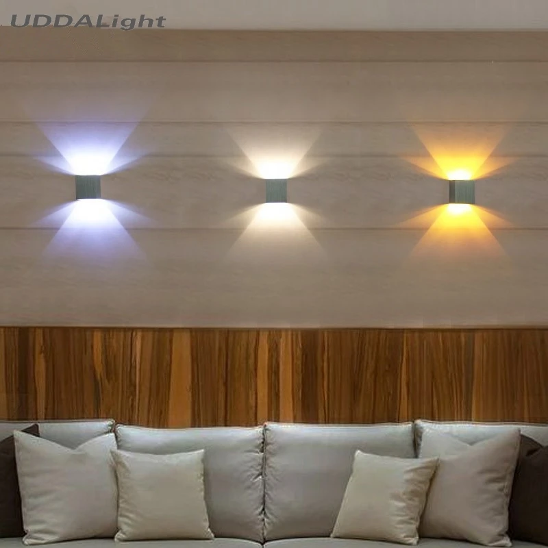 3 Вт светодиодный настенный светильник COB с высокой яркостью в 90 - 260 CE лампа