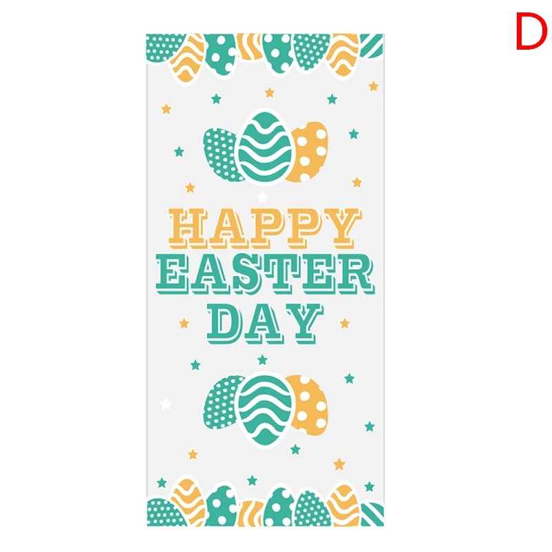 50Pcs Easter Day Heart Love Candy Cookie Bag Packing Gift For Food Biscuits | Дом и сад