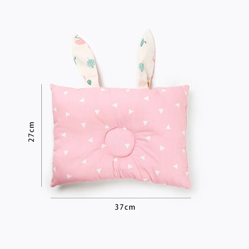 Детская подушка для сна поддержки шеи с плоской головкой прямоугольное