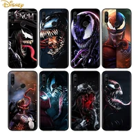 venom marvel hero for huawei honor 30 20 10 9s 9a 9c 9x 8x max 10 9 lite 8a 7c 7a pro silicone black phone case