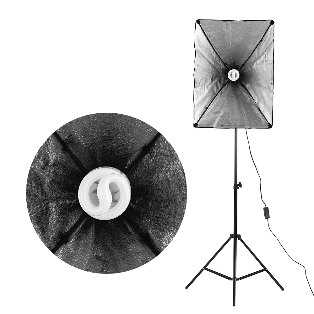 Профессиональный комплект для студийной фотоссветильник емки Andoer включая 50*70 см