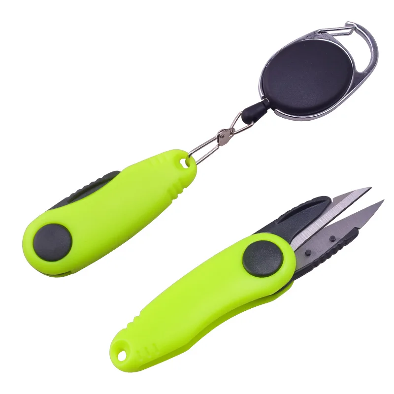 

Fishing Scissors Quick Knot Tool Kit Shrimp-type Fishing Line Cutter Clipper Nipper Hook Sharpener Fly Tying Tool Tackle Gear