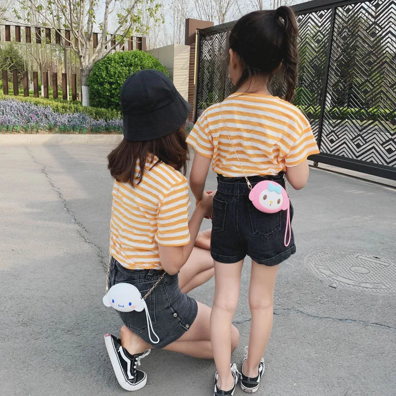 Лидер продаж милые Мультяшные аниме детские мягкие силиконовые кошельки для