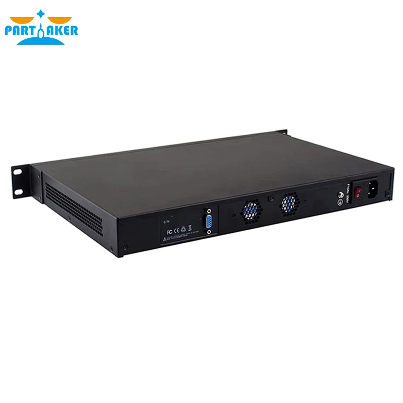 Partaker R11 брандмауэр vpn 1u Rackmount Intel Core I3 2350M/2370M сетевой прибор безопасности 6 82583V Lan