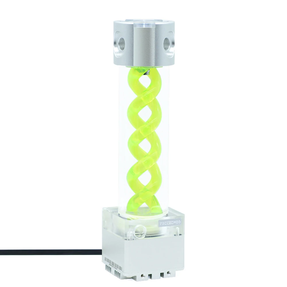 

Water Cooling Pump Tank Water Cooling Systems Pump Reservoir Combo Support PWM Speed Control for Computer Accessories