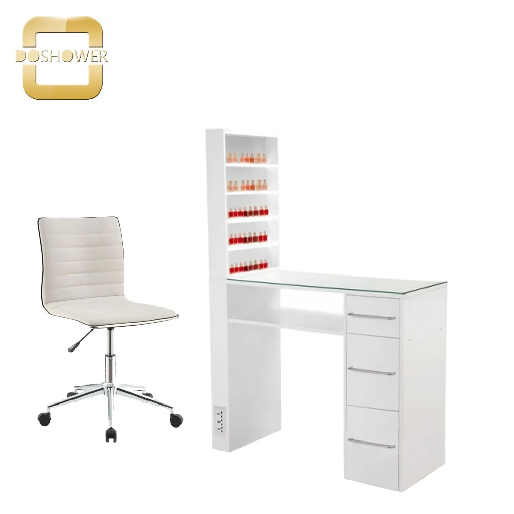 Doshower Маникюрный Стол с полками для маникюра стол мебельный гвоздь | Мебель