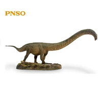 135 pnso mamenchisaurus with pedestal platform dinosaur classic toys for boys animal model 47cm length