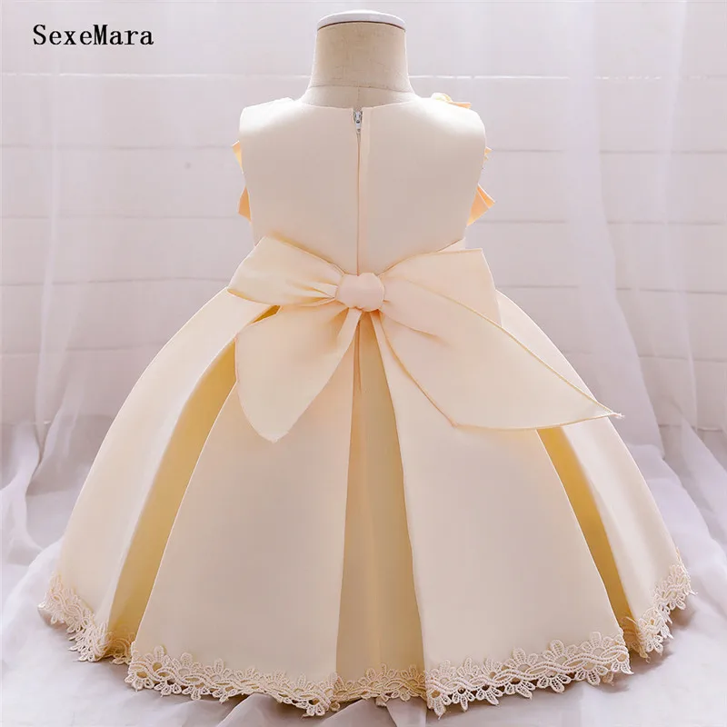 

Infantil Girls Dress First Birthday Party Gown Tutu Girl Dress Baby Girl Princess Vestido Christmas Costume for Ceremony