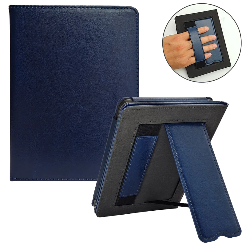 

Stand Hand-held Case for Kindle Paperwhite 4 10th Gen 2018 E-book fits KPW4 with Auto Sleep/Wake (Model PQ94WIF)