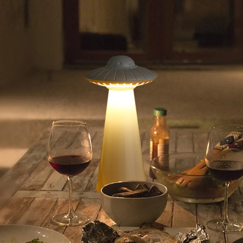 Настольная лампа в форме НЛО светильник ночсветильник для умного дома