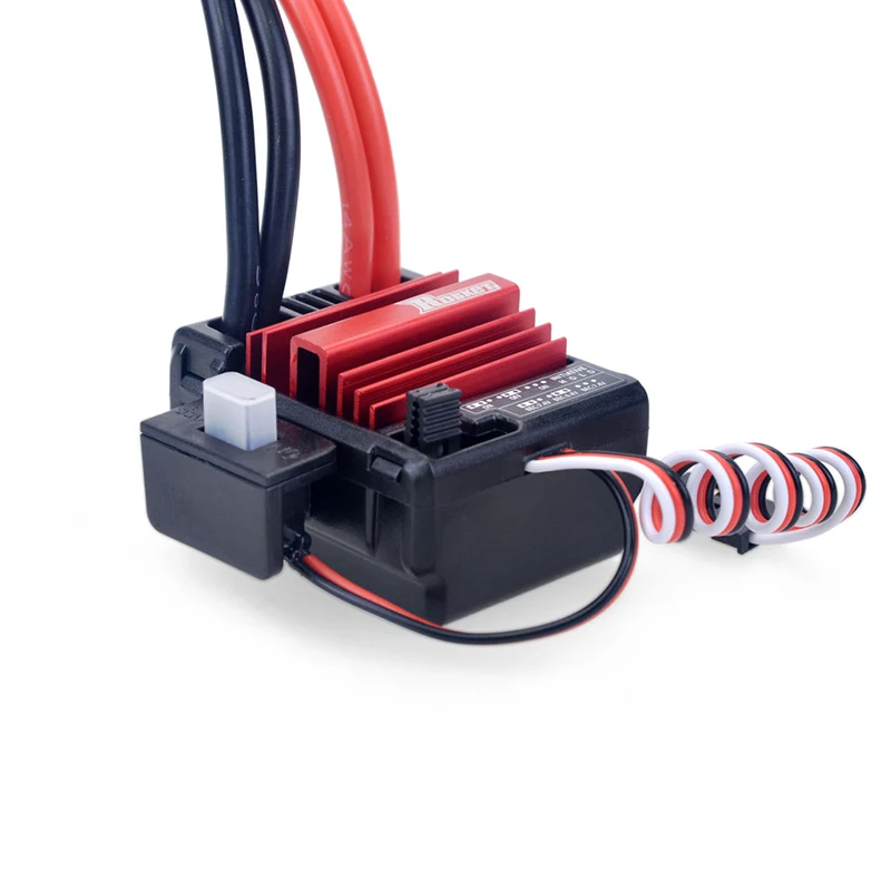 Новинка 2020 ракета водонепроницаемый щеточный 80A ESC для Tamiya Kyosho TRAXXAS WLtoys 1/10