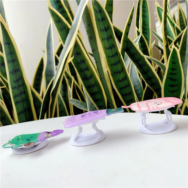 

Cute Glue Foldable Finger Ring Holder Phone Socket Grip tok For IPhone Xiaomi Huawei Telefon Mobile Holder Stand Mount Bracket