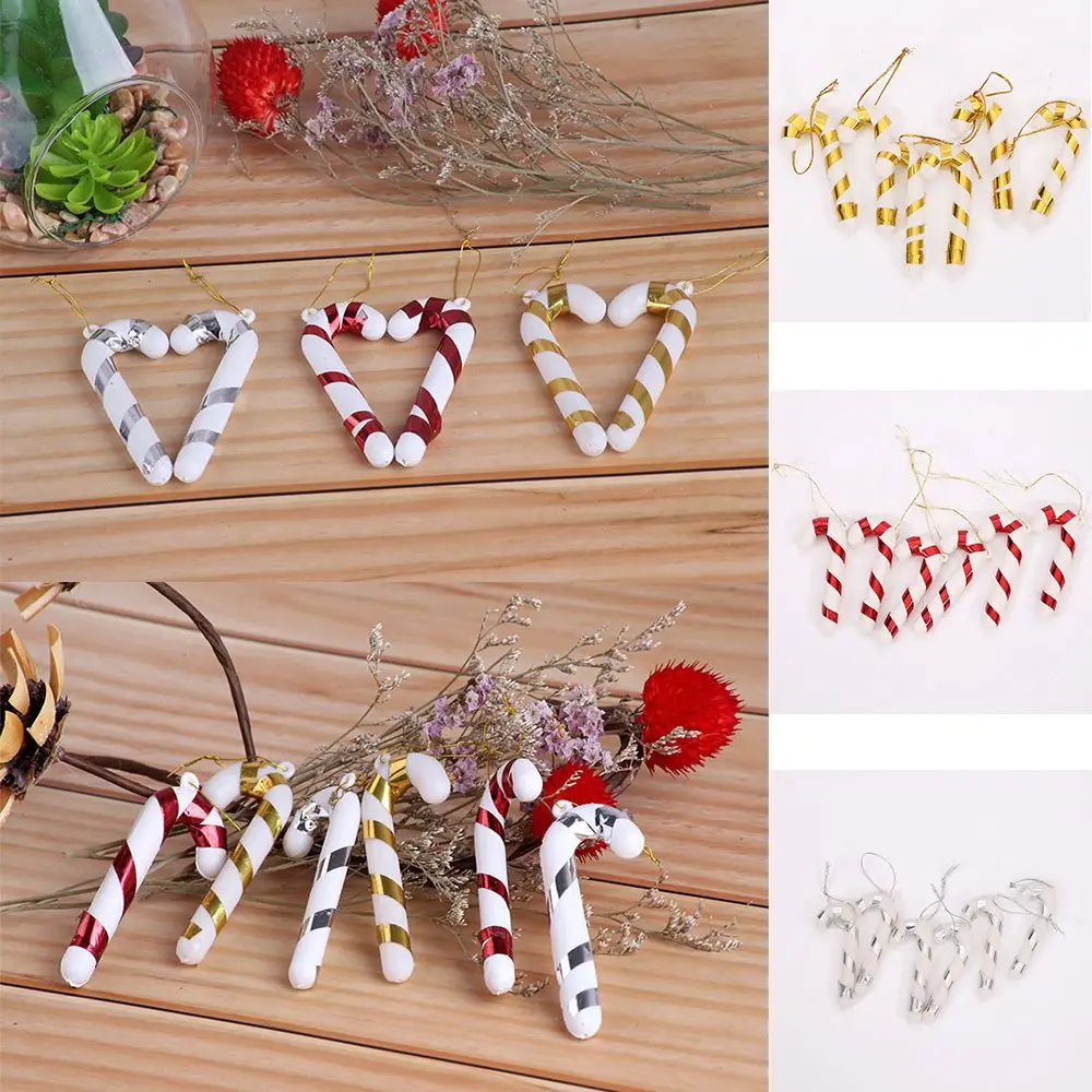 

Рождественская вечеринка «сделай сам», домашние украшения в виде тростника, рождественские украшения, подвесное украшение для рождественс...