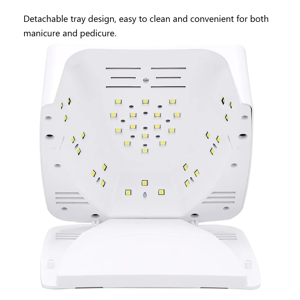 Сушилка для ногтей 48/60 Вт Светодиодная УФ-лампа с 4 настройками таймера