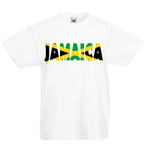 

Jamaica Kid'S T-Shirt Children Boys Girls Unisex Top 2019 New Fashion Brand Clothing O-Neck Teenage T-Shirt Cool Tee