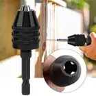Бесключевой Сверлильный Патрон Отвертка ударный Драйвер адаптер 14 ''шестигранный хвостовик сверлильный инструмент быстросменный конвертер адаптер драйвер инструмент
