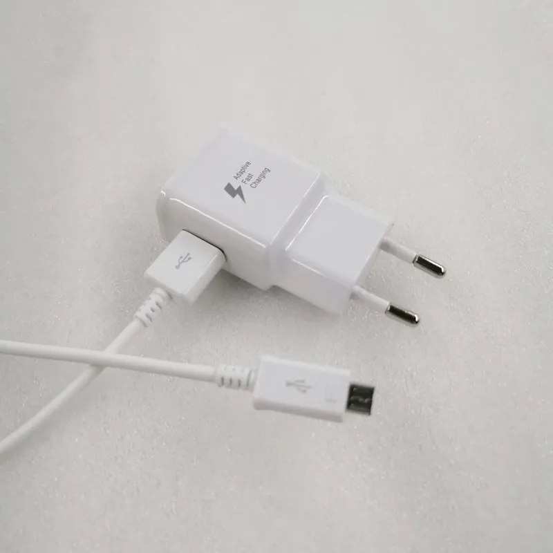 Зарядное устройство для SAMSUNG S6 9 В 2016 А настенный адаптер кабель Micro USB передачи