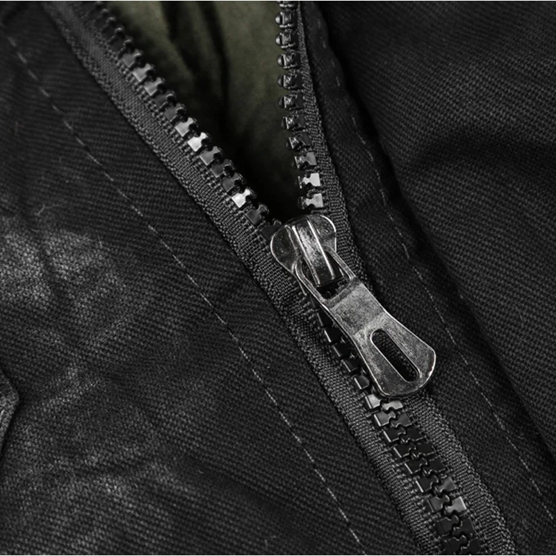 Мужская куртка-бомбер в стиле милитари осенне-зимняя куртка-пилот | одежда