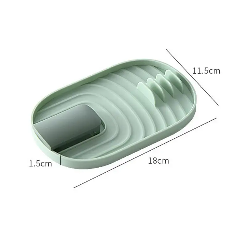 

Pot Shelves Rest Utensil Cover Holder Heat Stand For Lids Spoon Storage Holder Cooking Tools Kitchen Organizer Accessories