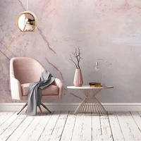 custom photo 3d pink stone marble pattern waterproof canvas painting wallpaper modern living room sofa tv background wall mural