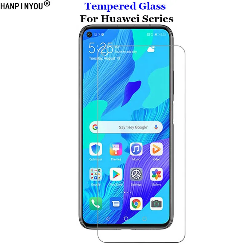 Для huawei nova 5T 6 SE 5 Pro 4 4e 5i 3 3i 3e закаленное стекло 9H 2.5D Защитная пленка для экрана Honor 20