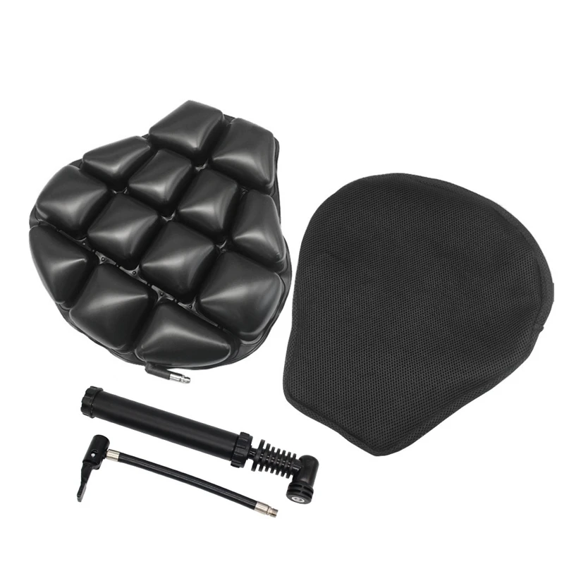 

Motorcycle Air Pad Seat Cushion Cover Universal Inflatable Breathable Non-Slip Seat for R1200GS R1250GS Sport Touring