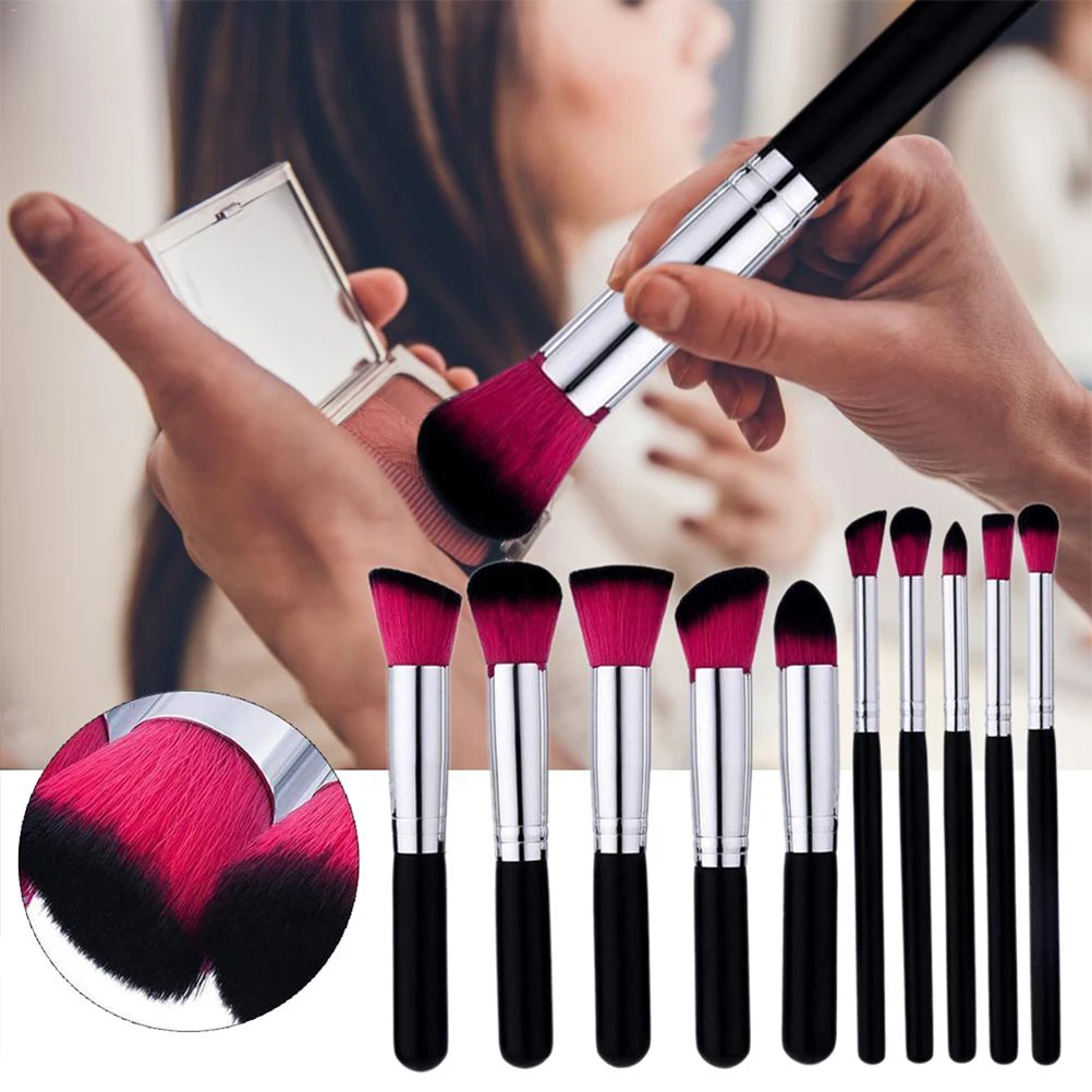 

Набор кистей для макияжа, для начинающих, 10 шт.