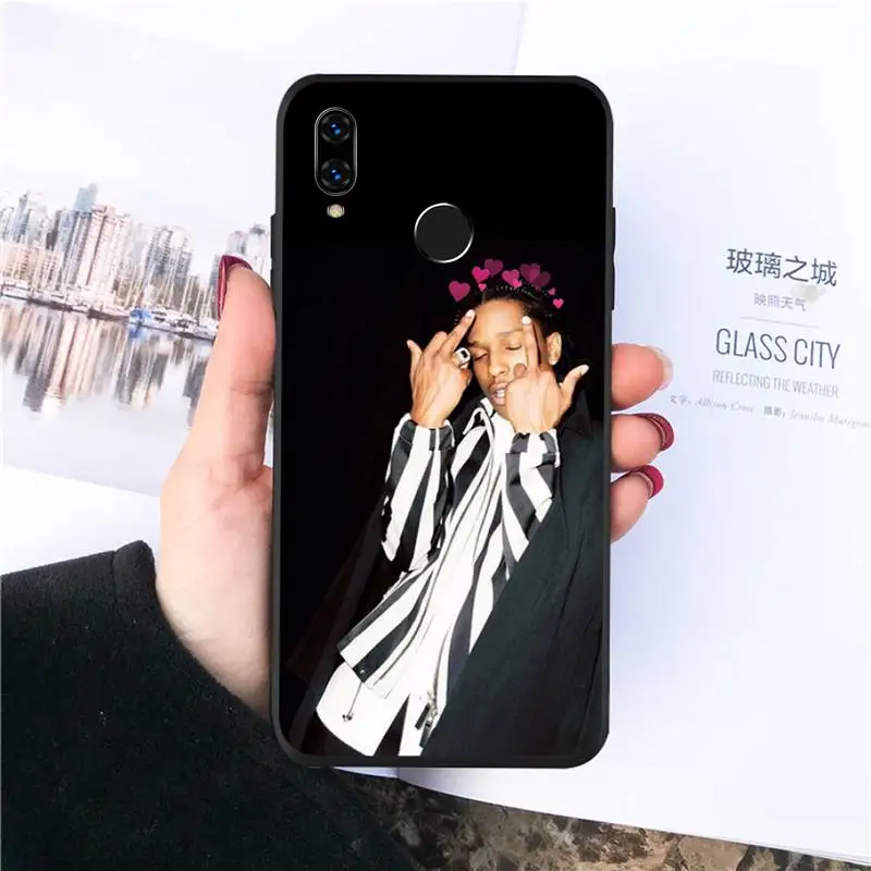 

ASAP Mob Asap Rocky Rapper Phone Case For Huawei honor Mate P 10 20 30 40 Pro 10i 9 10 20 8 x Lite funda coque