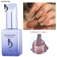 kodies gel 15ml professional gel nail polish mermaid glitter color uvled gellac paint varnish all for nails art decorations