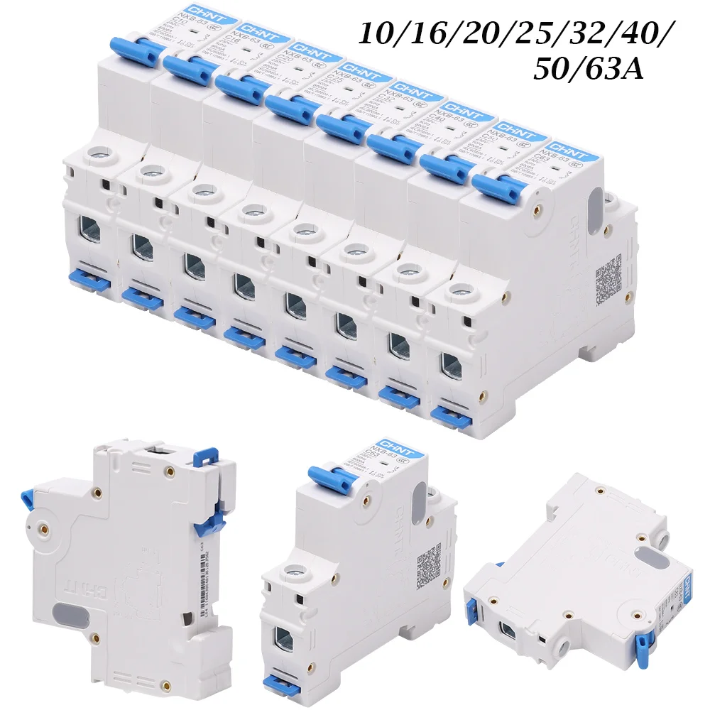 NXB 63 1P + N Новый мини выключатель остаточного тока с защитой от перегрузки и