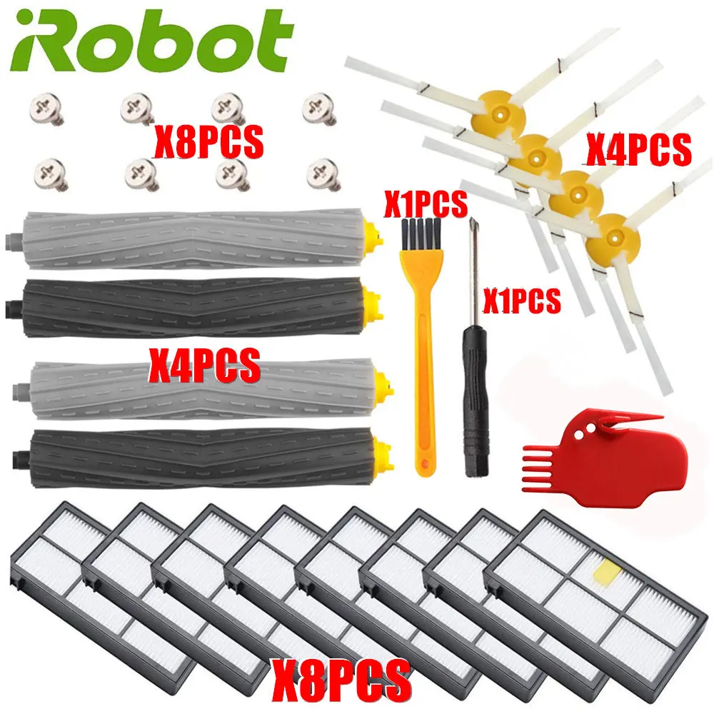 Комплект для пополнения пылесосов iRobot Roomba 805 860 870 871 880 890 960 980 аксессуары пылесоса