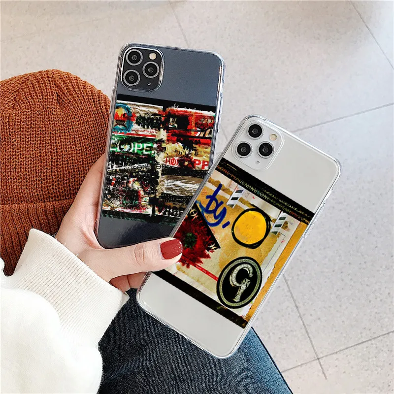 Модный GD уличный граффити INS чехол для телефона iPhone 11 Pro Чехол X XR XS MAX 7 8 Plus