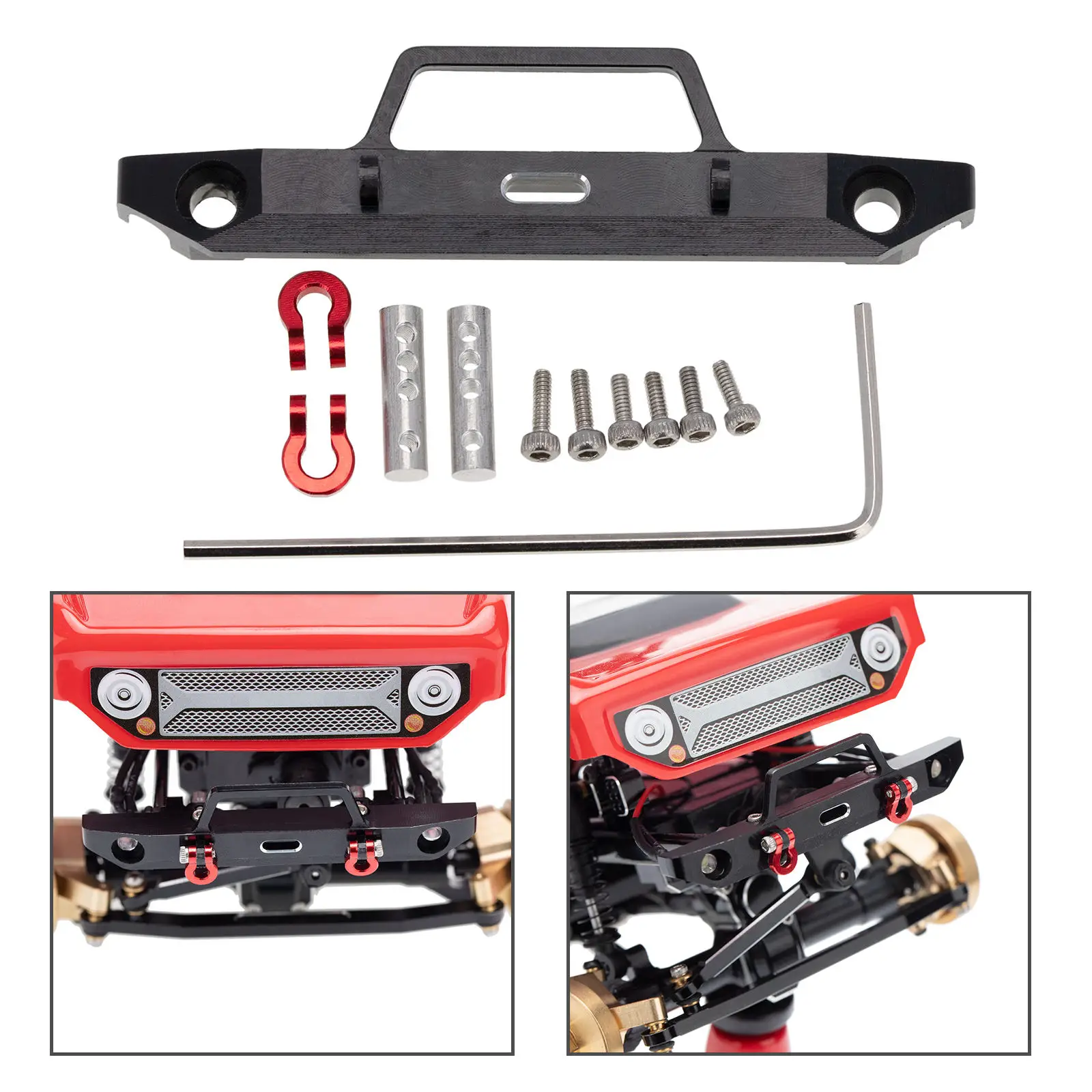 

1Pack Replacement Upgrade Kits Fits for Axial SCX24 90081 RC Crawler Parts