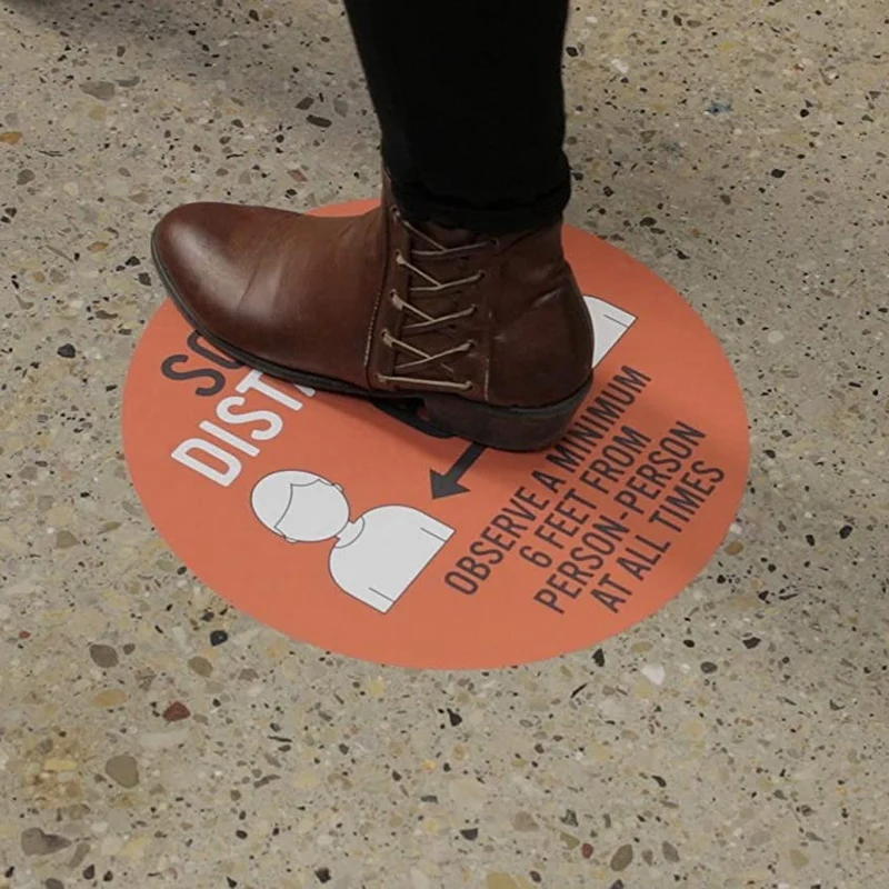 Деколь для пола с дистанционным управлением-безопасный маркер пола-поддерживает